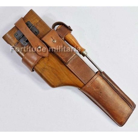 WWI C96 Wood Buttstock Holster Set