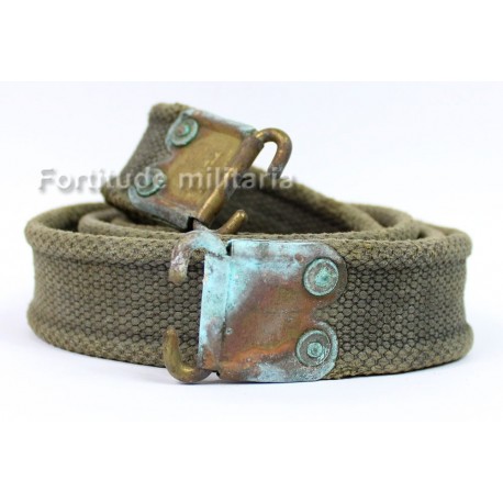 British Army Enfield rifle web strap " RAF "