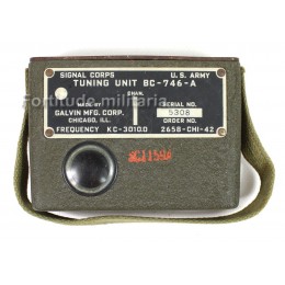 Boitier "tuning units" BC 746 B du Signal Corps