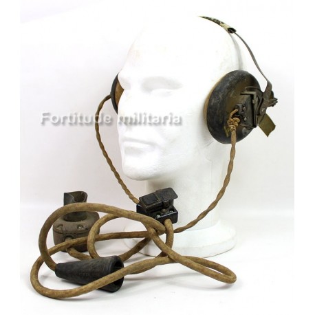 British Army radio headset