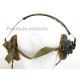 British Army radio headset