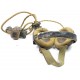 British Army radio headset