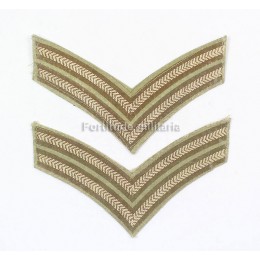 British Army arm ranks