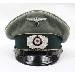 Heer artillery NCO visor cap