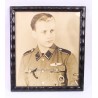Waffen framed portrait