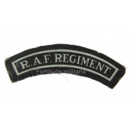 Title "RAF Regiment"