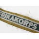Bande de bras Afrikakorps portée
