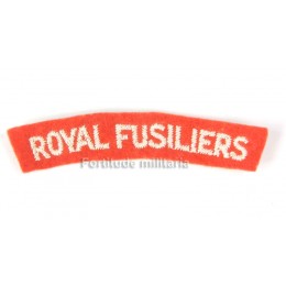 Title Anglais "Royal Fusiliers"