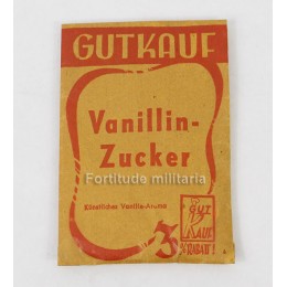 Sachet de vanille pour ration allemande