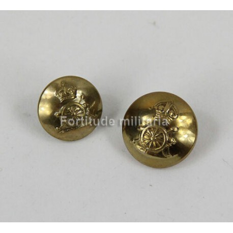 Lot de boutons Anglais "Royal Artillery"