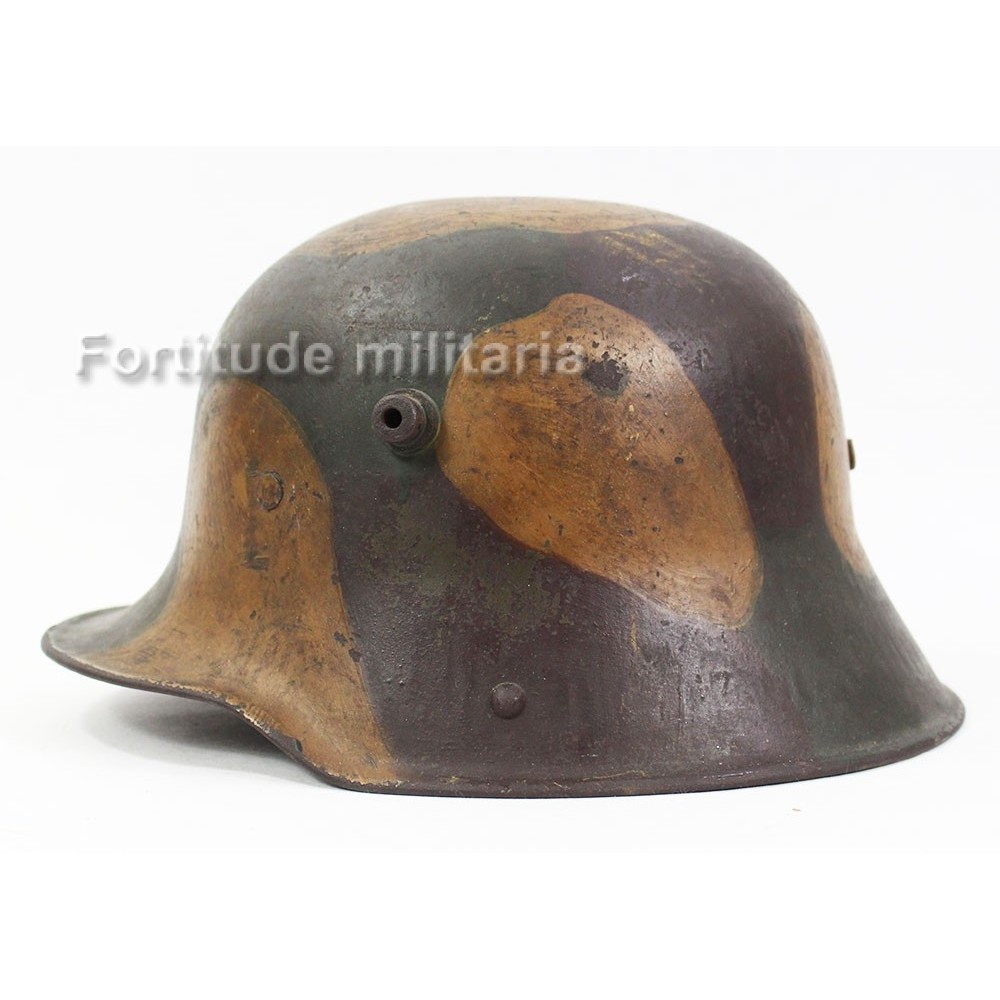 Casque Allemand M-1916 camouflé - Fortitude Militaria
