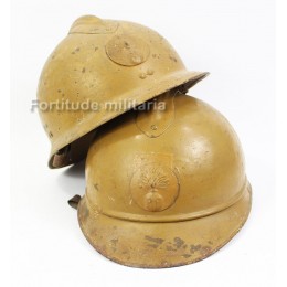 French helmets set