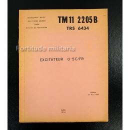 TM 11-2205 technical manuel (Fr)