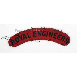 Titre d'épaule GB WWII Modèle imprimé Royal Engineers