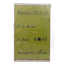 British army "Biscuits" ration box