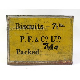 British army "Biscuits" ration box