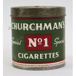 "Churchman's" cigarettes box