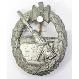 Kriegsmarine coastal artillery badge