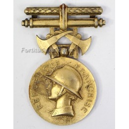 French Firemen honnor medal