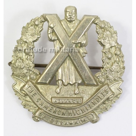 Canadian The Cameron Highlanders of Ottawa (M.G.)