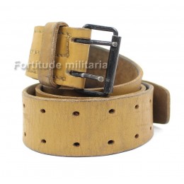 French leather belt