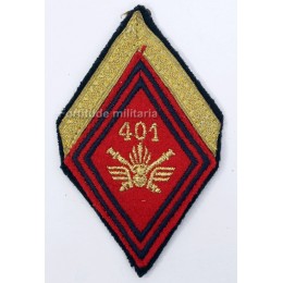 French M45 arm regimental insignia