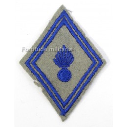 French M45 arm regimental insignia