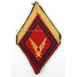 French M45 arm regimental insignia