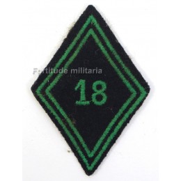 French M45 arm regimental insignia