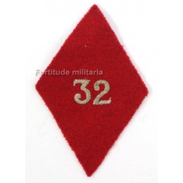 French M45 arm regimental insignia