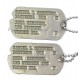 Dog tags US ARMY