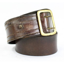 French NCO leather belt