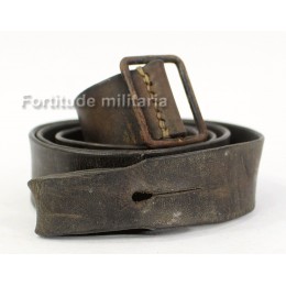 French rifle leather strap