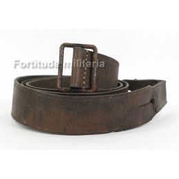 French rifle leather strap