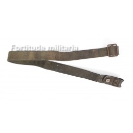 French rifle leather strap