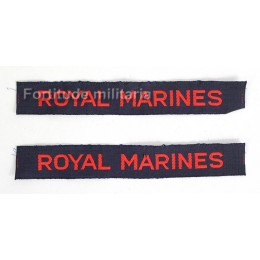 Paire de titles Royal Marines