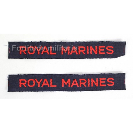 Paire de titles Royal Marines