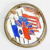 French patriotic badge