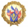 French patriotic badge