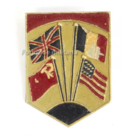 French patriotic badge