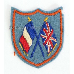 French patriotic badge