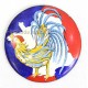 French patriotic badge