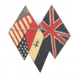 French patriotic badge