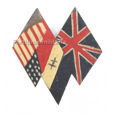 French patriotic badge