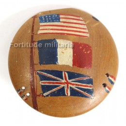 French patriotic badge