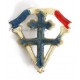 French patriotic badge