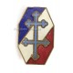 French patriotic badge