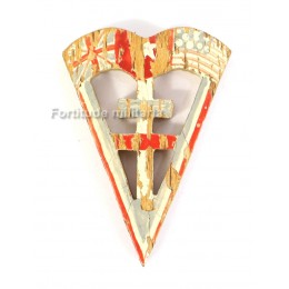 French patriotic badge