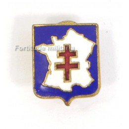 French patriotic badge