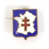 French patriotic badge